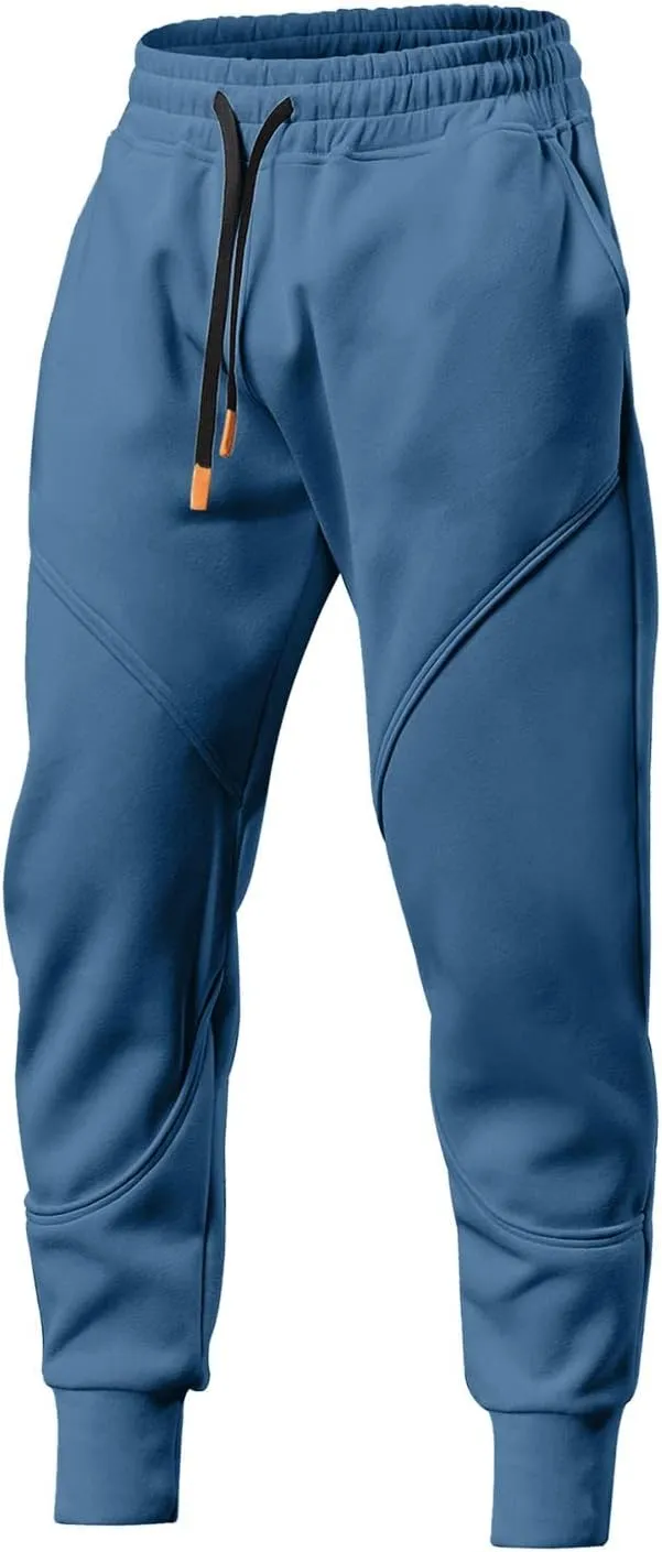 Mens Workout Cargo Sweatpants Straight Stretch Twill Cargo Pants Men's Wild Cargo Pants Sweatpants Active Soft Fleece