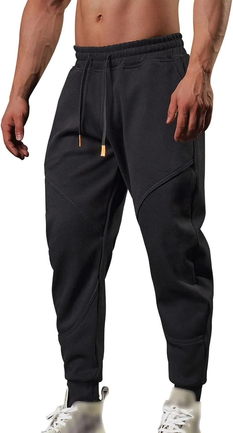 Mens Workout Cargo Sweatpants Straight Stretch Twill Cargo Pants Men's Wild Cargo Pants Sweatpants Active Soft Fleece