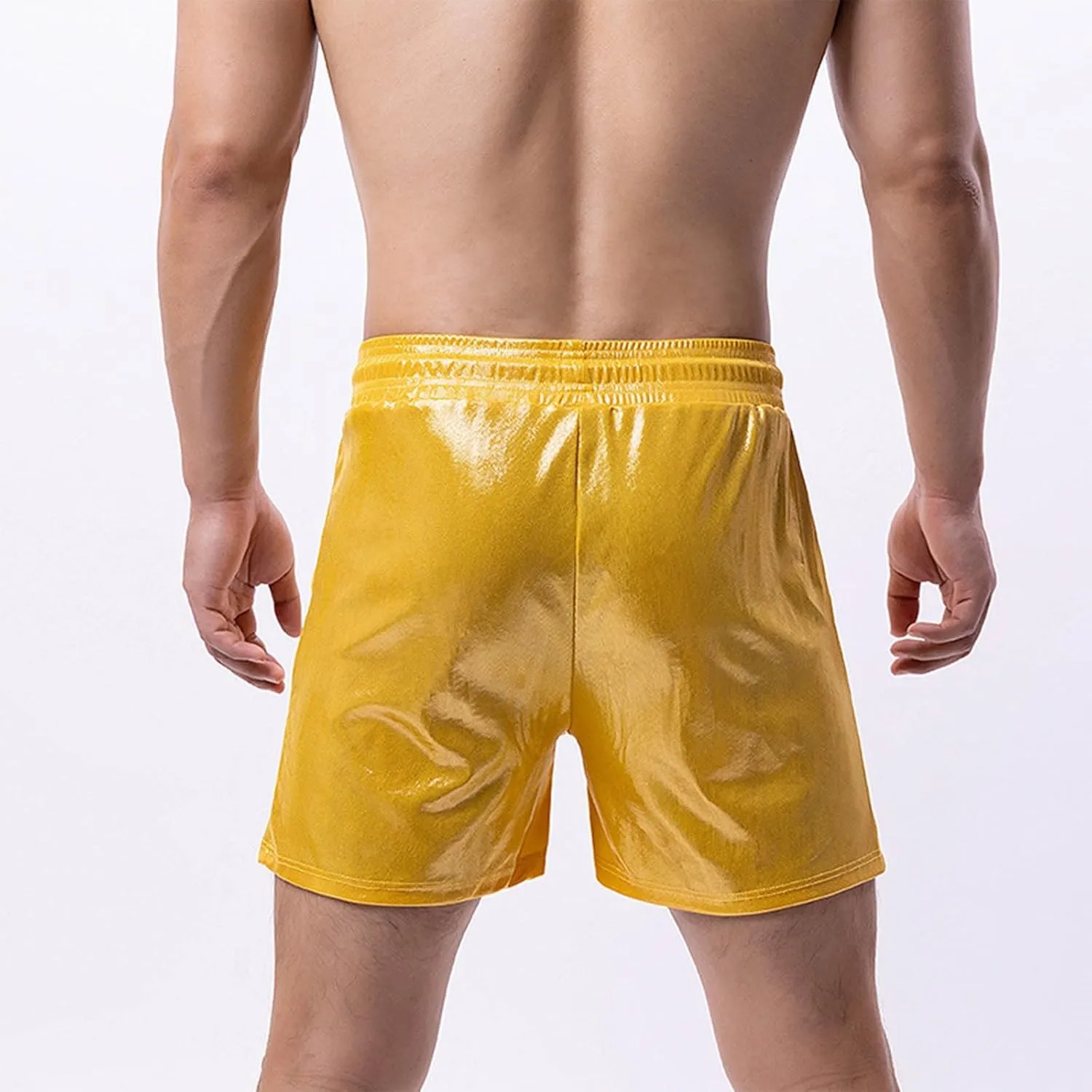 Men's Workout Shorts with Pockets Quick Dry Athletic Elastic Gym Hiking Running Lightweight Activewear Trunks