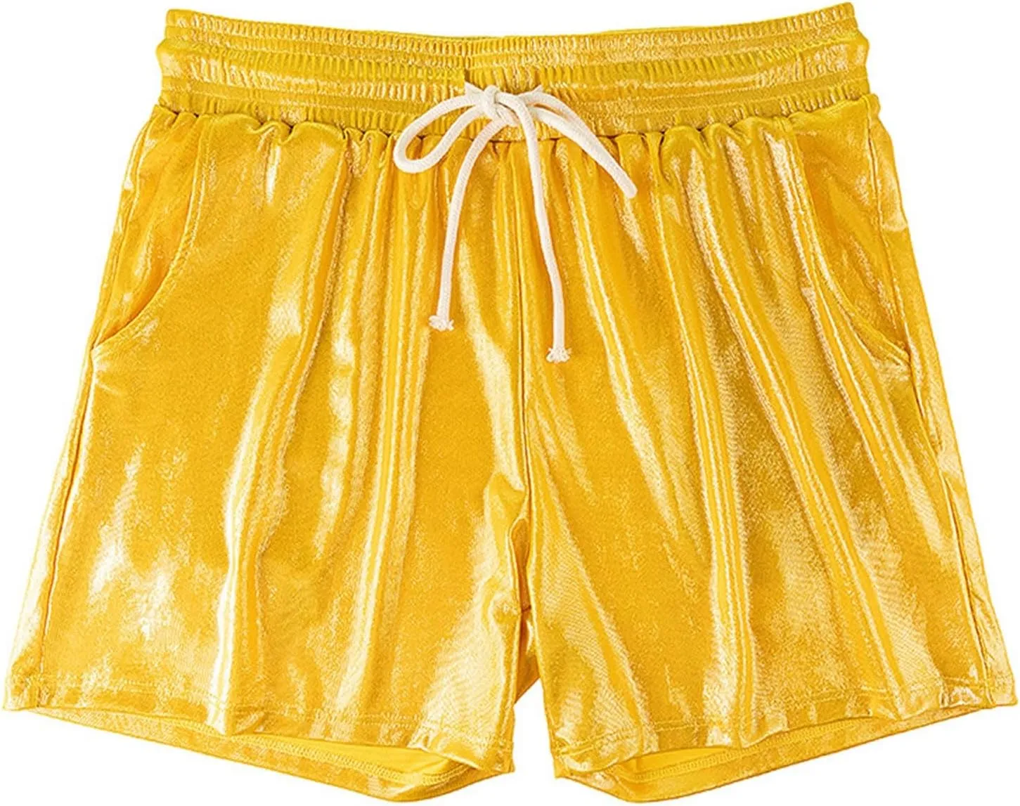Men's Workout Shorts with Pockets Quick Dry Athletic Elastic Gym Hiking Running Lightweight Activewear Trunks