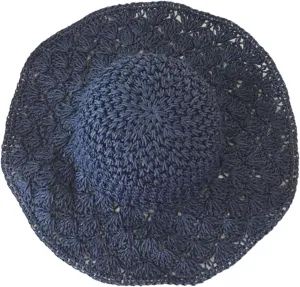 Outdoor Sun Hats for Women Beach Hat Wide Brim Handmade Hat Breathable Foldable Packable Cap for Travel UPF