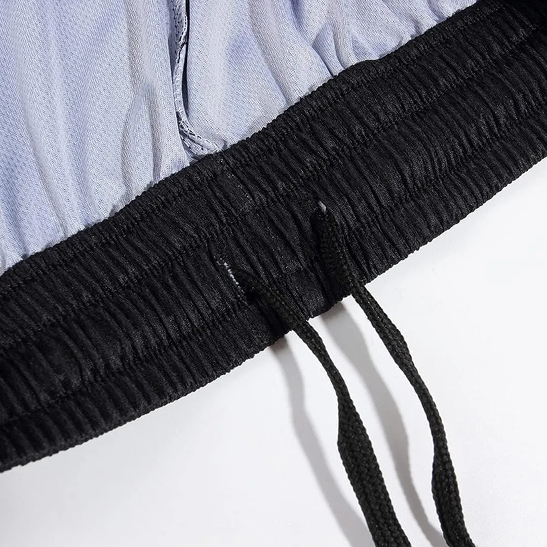 Plus Size Summer Casual Men's Solid Sports Running Workout Shorts Quick Dry Activewear Mens Shorts Basketball