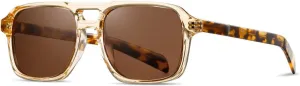 Polarized Sunglasses Women Men Handmade Acetate Frame Uv400 Outdoor Driving Oval Face