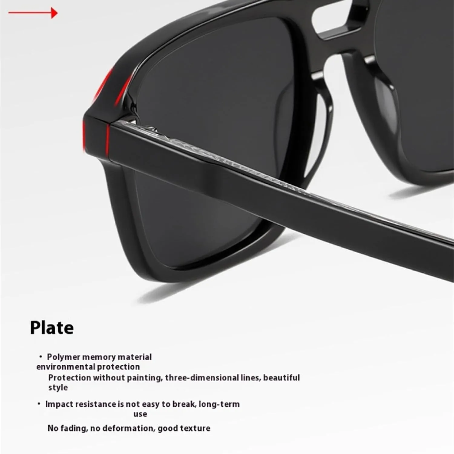Polarized Sunglasses Women Men Handmade Acetate Frame Uv400 Outdoor Driving Oval Face