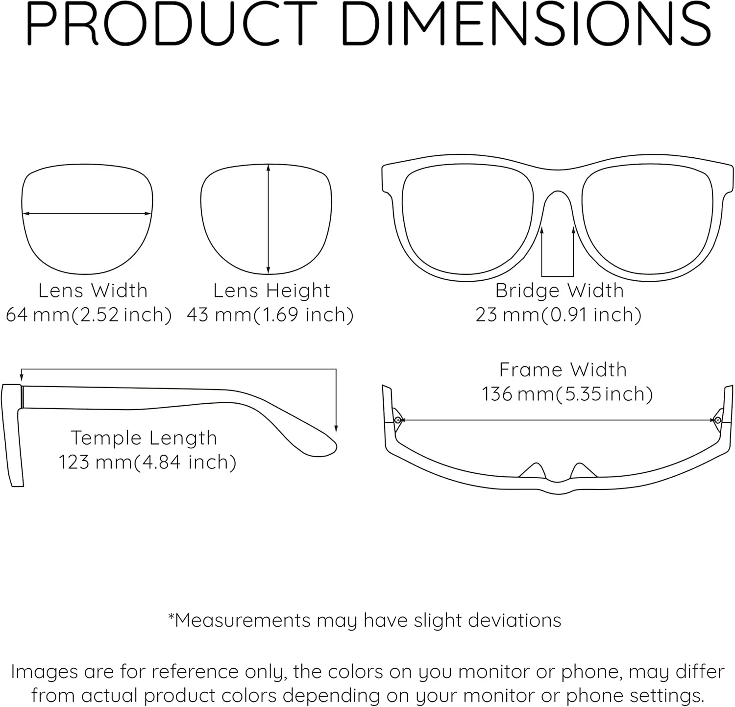 POLARIZED Wrap Around Sports UV400 Sunglasses for Men Driving Fishing Running Biking