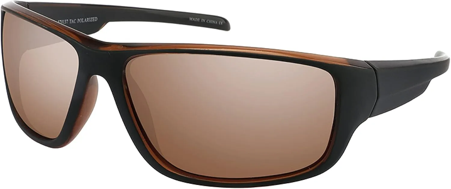 POLARIZED Wrap Around Sports UV400 Sunglasses for Men Driving Fishing Running Biking