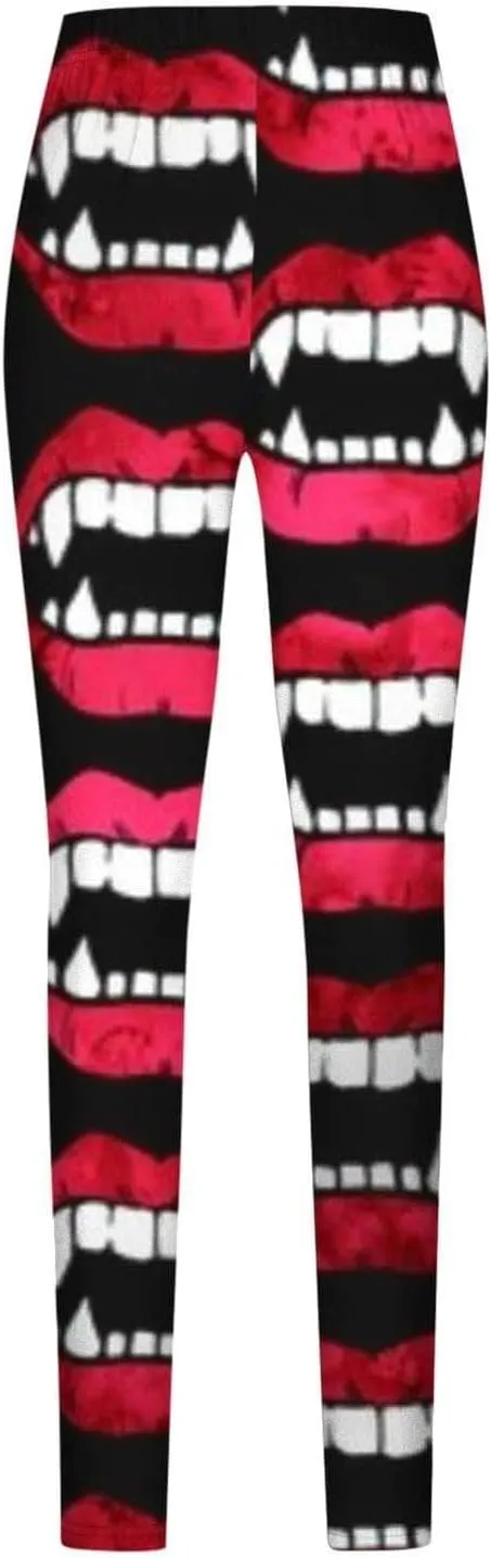 Pumpkin Head Stripes Print Legging Halloween Print Collection High Waist Women Leggings Compression Pants for Yoga