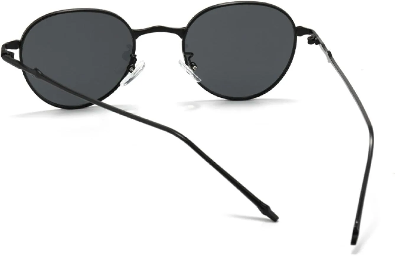Retro Gradient Vintage Oval Sunglasses Women Men Eeyglasses Fashion Uv400