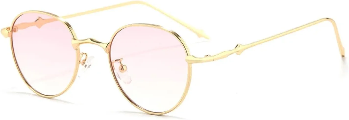 Retro Gradient Vintage Oval Sunglasses Women Men Eeyglasses Fashion Uv400