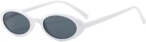 Small Oval Sunglasses Women Men Vintage Hip Hop Cat Eye Sun Glasses Female Punk Eyewear UV400