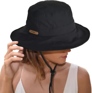 SOMALER Sun Hats for Women Wide Brim UPF50  Outdoor Beach Hat Packable Summer Fishing Hiking Hat