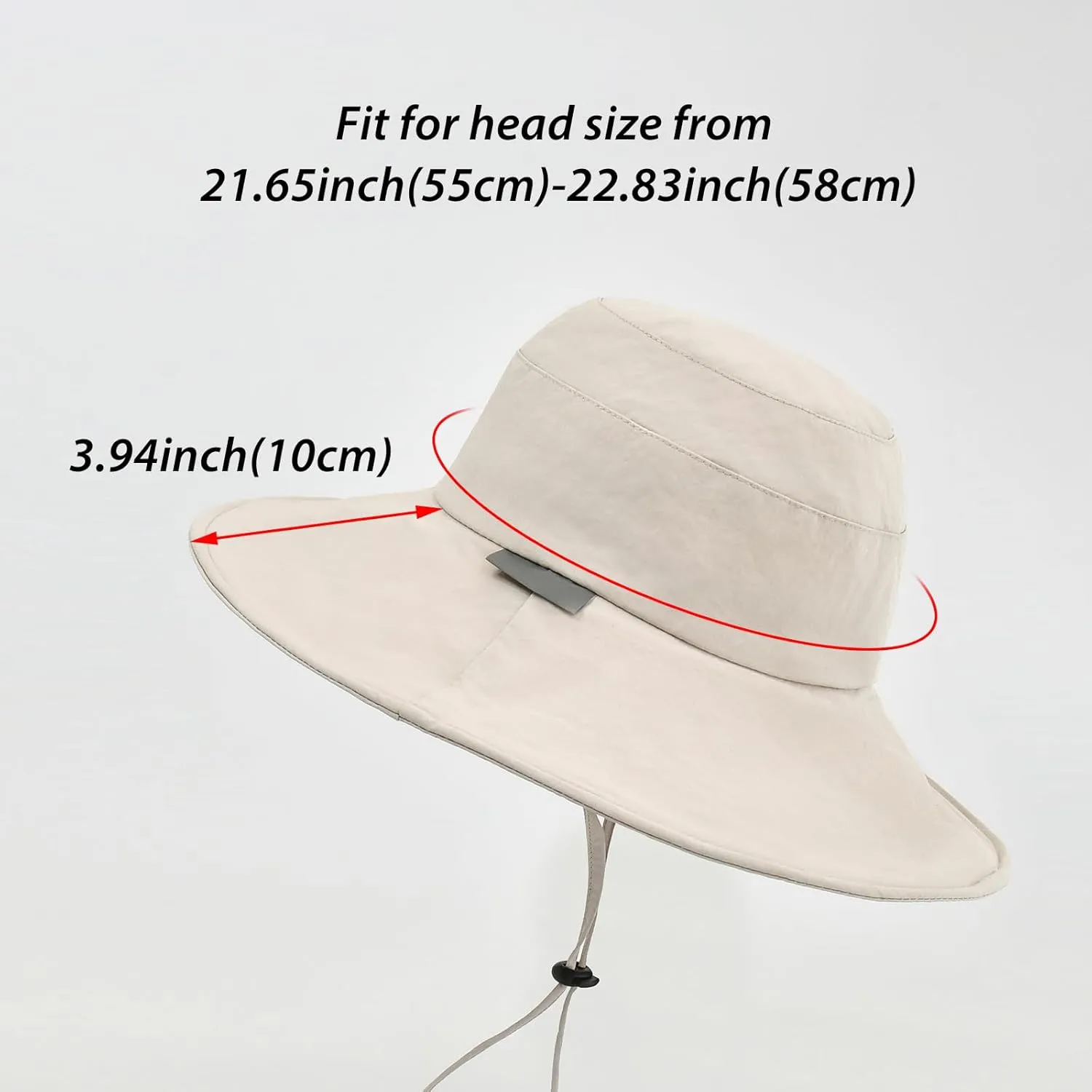 SOMALER Sun Hats for Women Wide Brim UPF50  Outdoor Beach Hat Packable Summer Fishing Hiking Hat