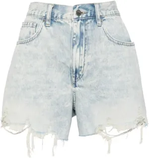 SperLucky Jeans for Women High Waisted Stretchy Short Jeans Loose Leg Denim Short Pants