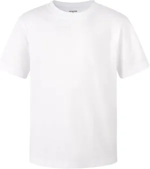 Spring&Gege Boys Heavyweight Soft Cotton Short Sleeve Crewneck T Shirts(5-14 Years)