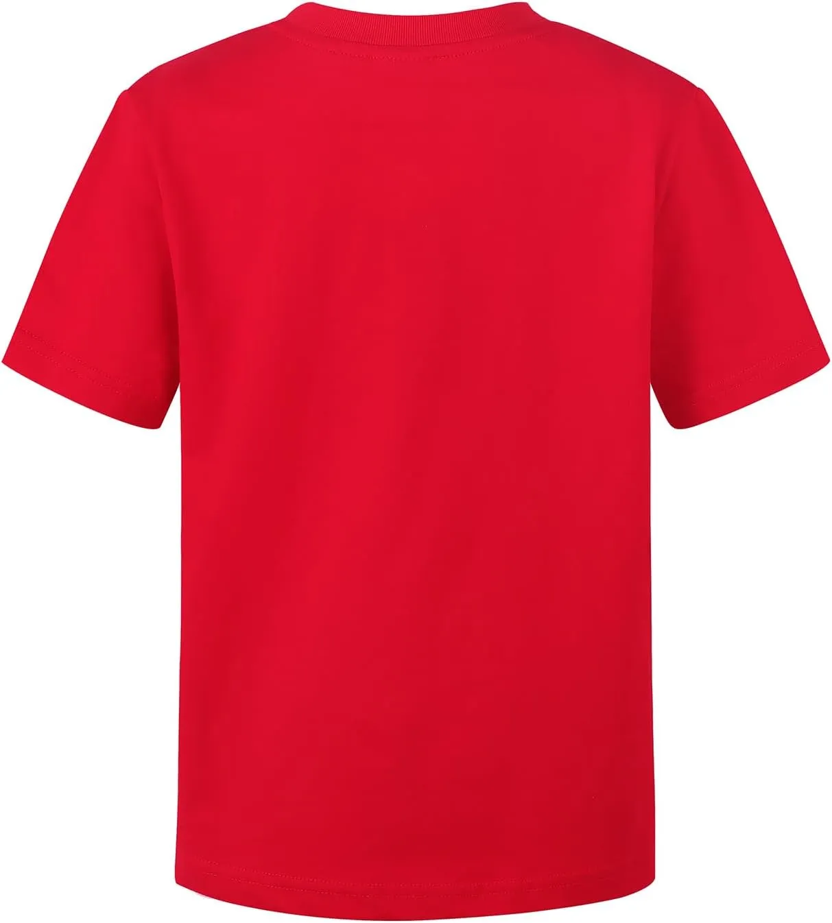 Spring&Gege Boys Heavyweight Soft Cotton Short Sleeve Crewneck T Shirts(5-14 Years)