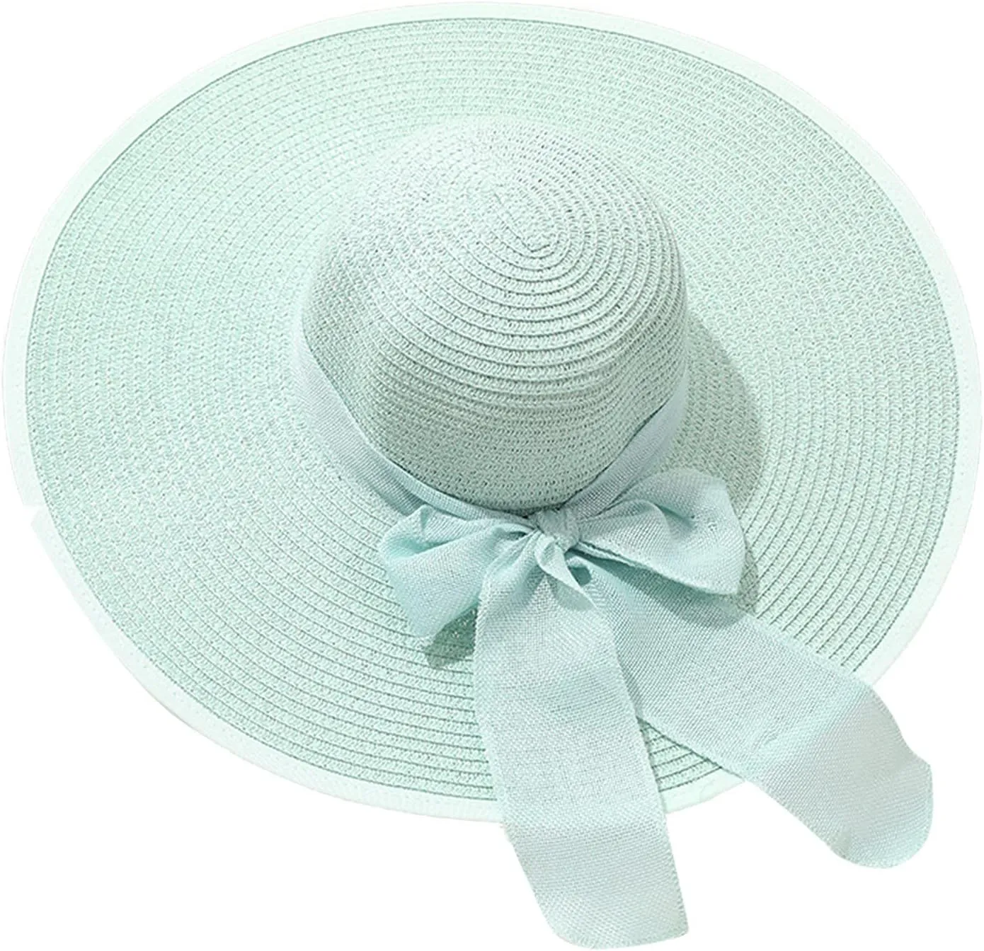 Sun Hats for Women Beach Hat Wide Brim Hat Breathable Foldable Packable Handmade Cap for Travel UPF