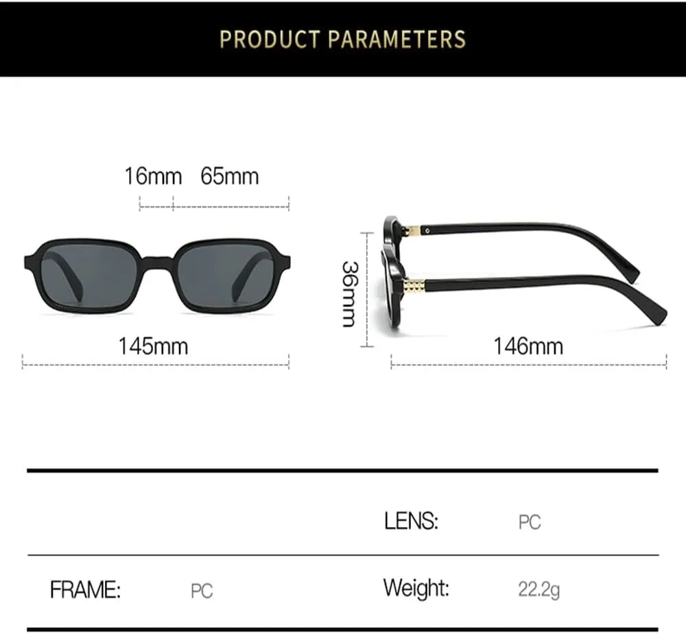 Trend Sunglasses Women Sun Glasses Pink Lens Shades Eyewear Female