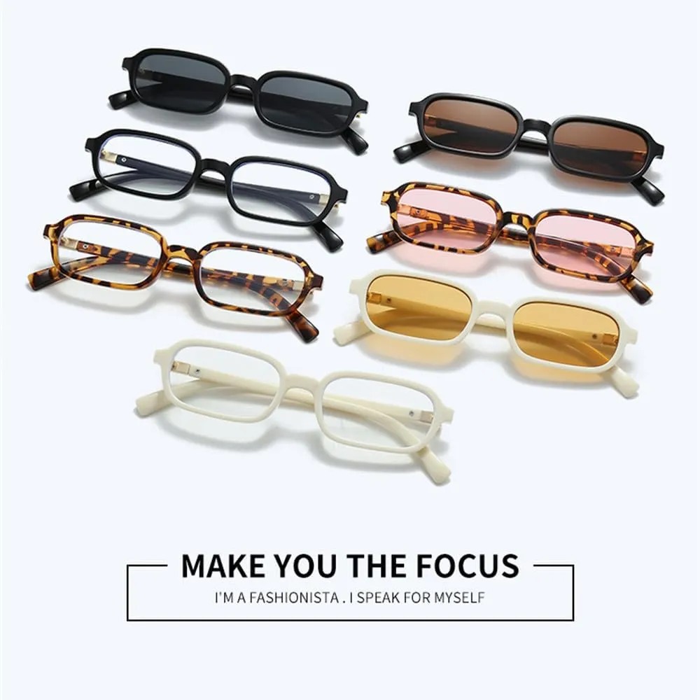 Trend Sunglasses Women Sun Glasses Pink Lens Shades Eyewear Female