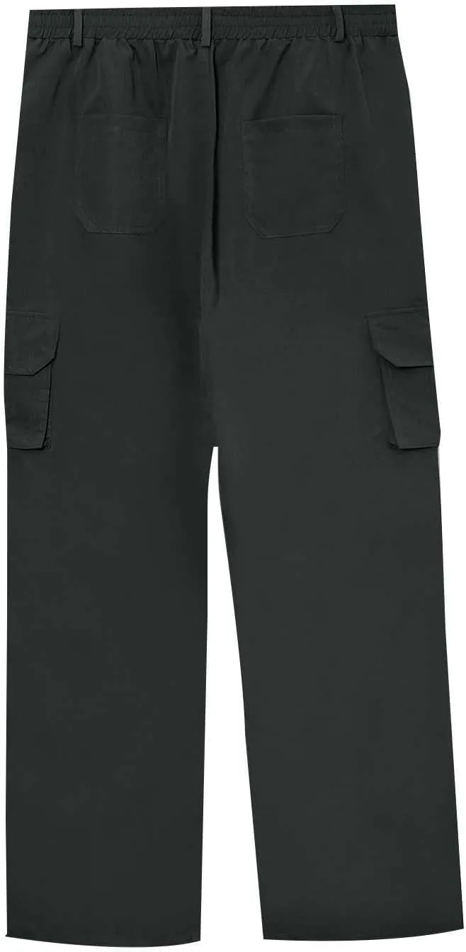 Trousers for Men Work Pants for Men Water Resistant Training Quick Dry Cool with Multi Pocket Biking Convertible