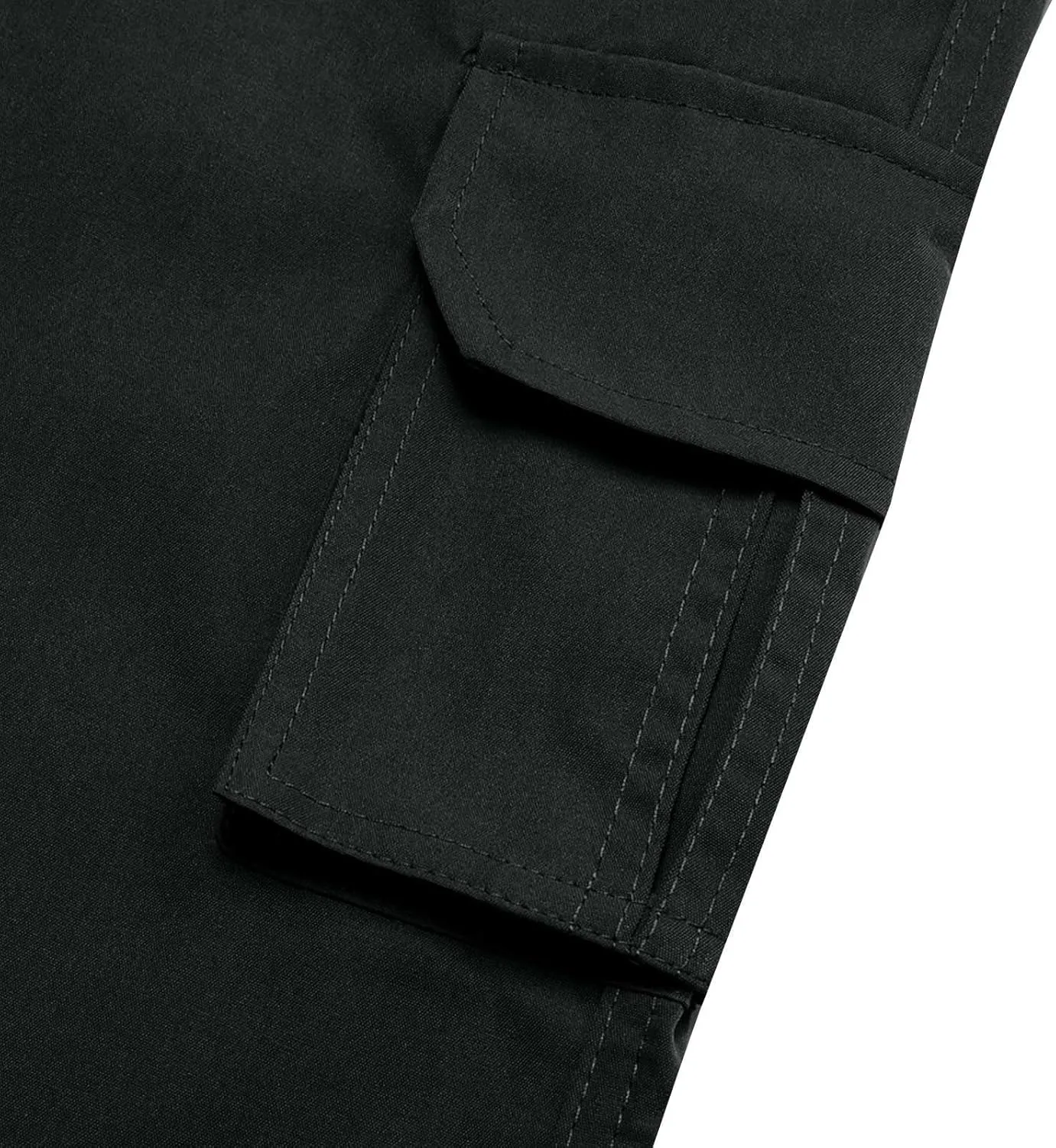 Trousers for Men Work Pants for Men Water Resistant Training Quick Dry Cool with Multi Pocket Biking Convertible