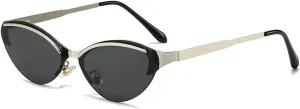 willochra Vintage Fashion Cat Eye Sunglasses Women For Men Sun Glasses Punk Hip Hop Sexy Lady Eyeglasses F25