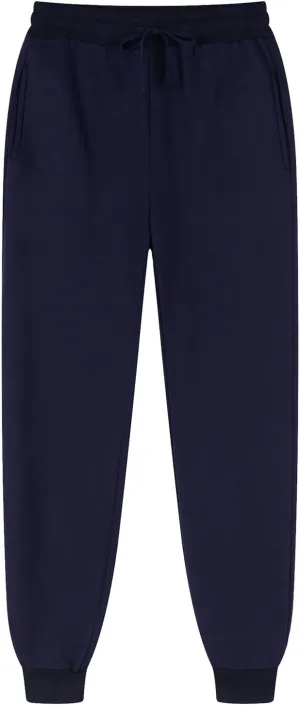 Women Drawstring Lounge Pants Trendy Daily Office Work Stretch Waist Cuffed Trousers Active Running Casual Sweatpants