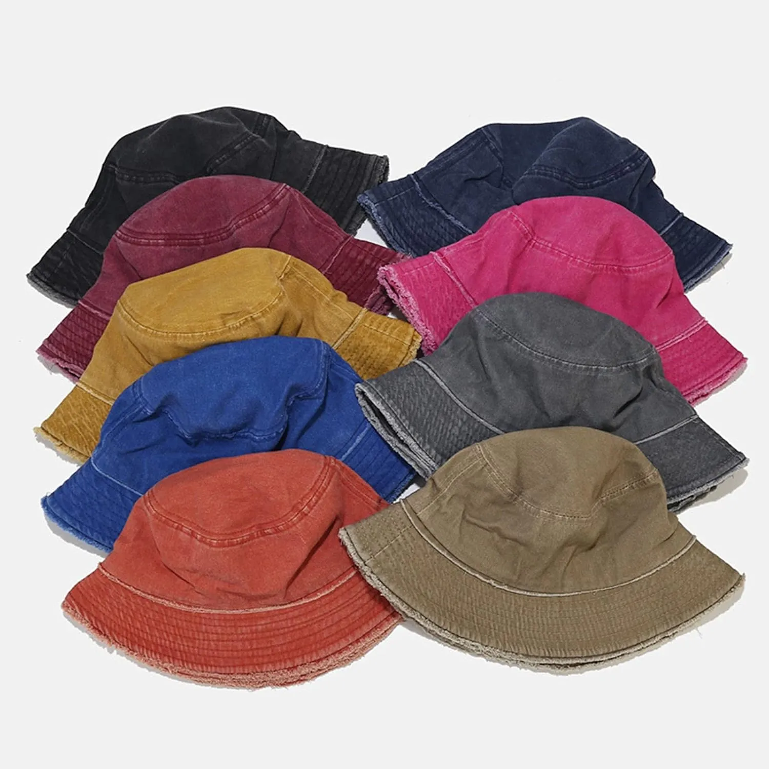 Women Sun Beach Hat Teens Girls Outdoor Sun Hat Wide Brim Summer Fisherman's Caps Summer Hat Women's Fabric Foldable