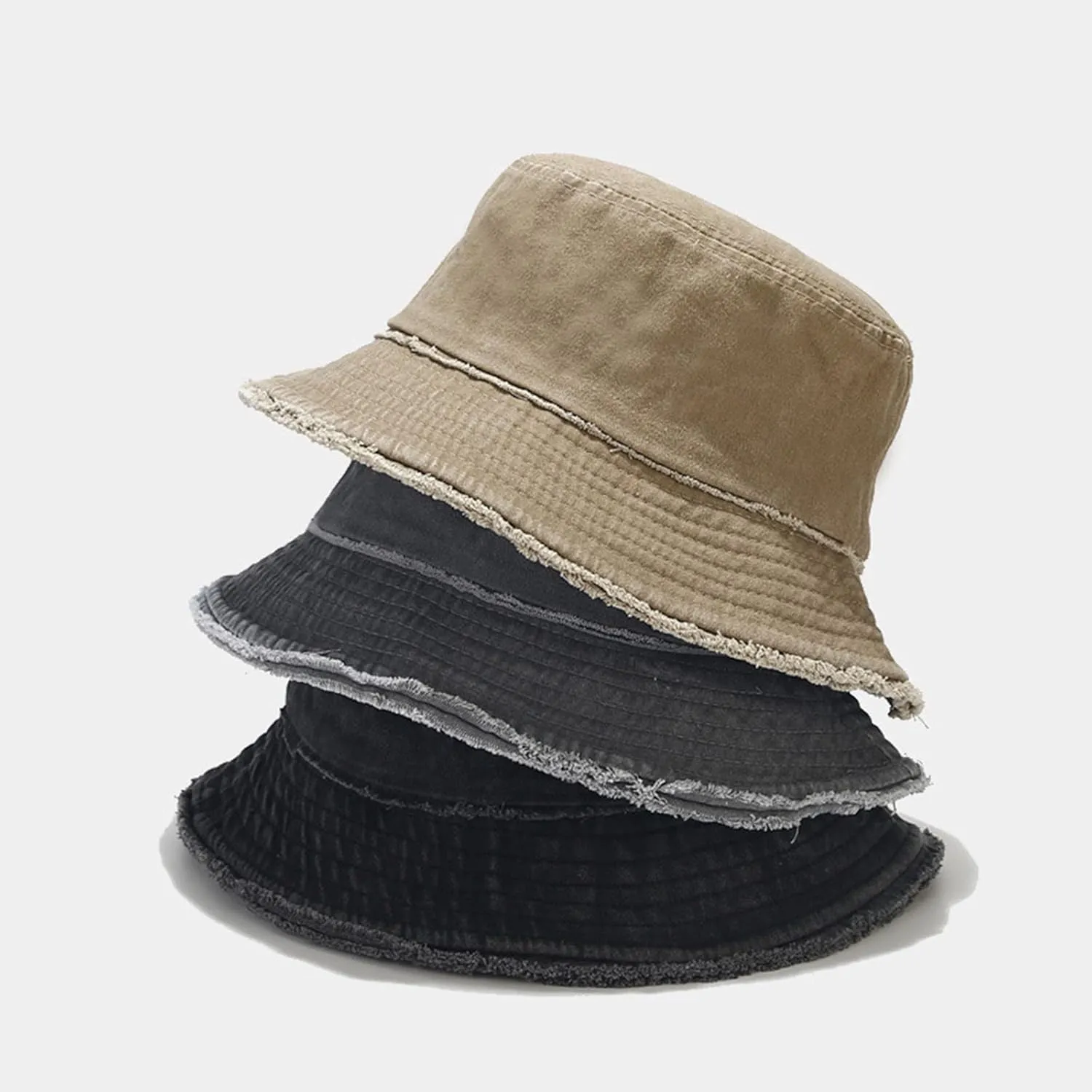Women Sun Beach Hat Teens Girls Outdoor Sun Hat Wide Brim Summer Fisherman's Caps Summer Hat Women's Fabric Foldable