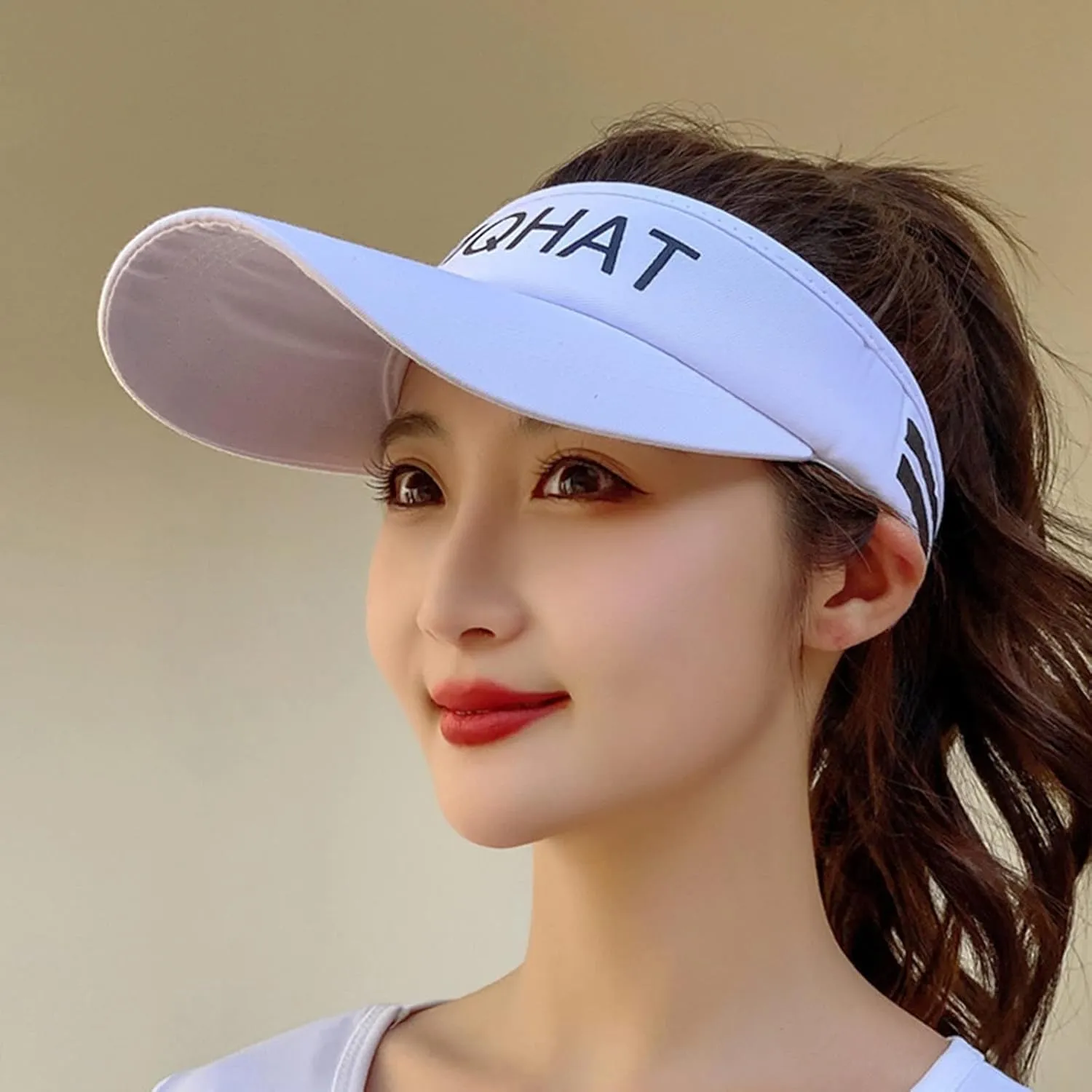 Womens Empty Top Hat Outdoor Sports Sun Hat Sun Hat Large Brim Casual Peaked Cap Mens Rim Hat