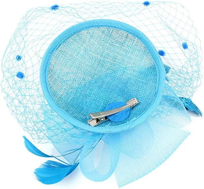 Women's Fascinators Hat Fashion Feathe Hat Cocktail Party Hat Hair Clip Headband Fascinator Wedding Tea Party Hat