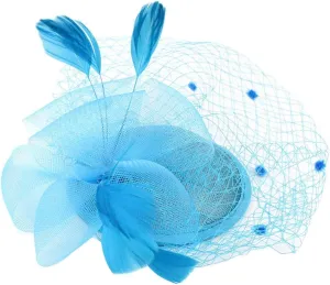 Women's Fascinators Hat Fashion Feathe Hat Cocktail Party Hat Hair Clip Headband Fascinator Wedding Tea Party Hat