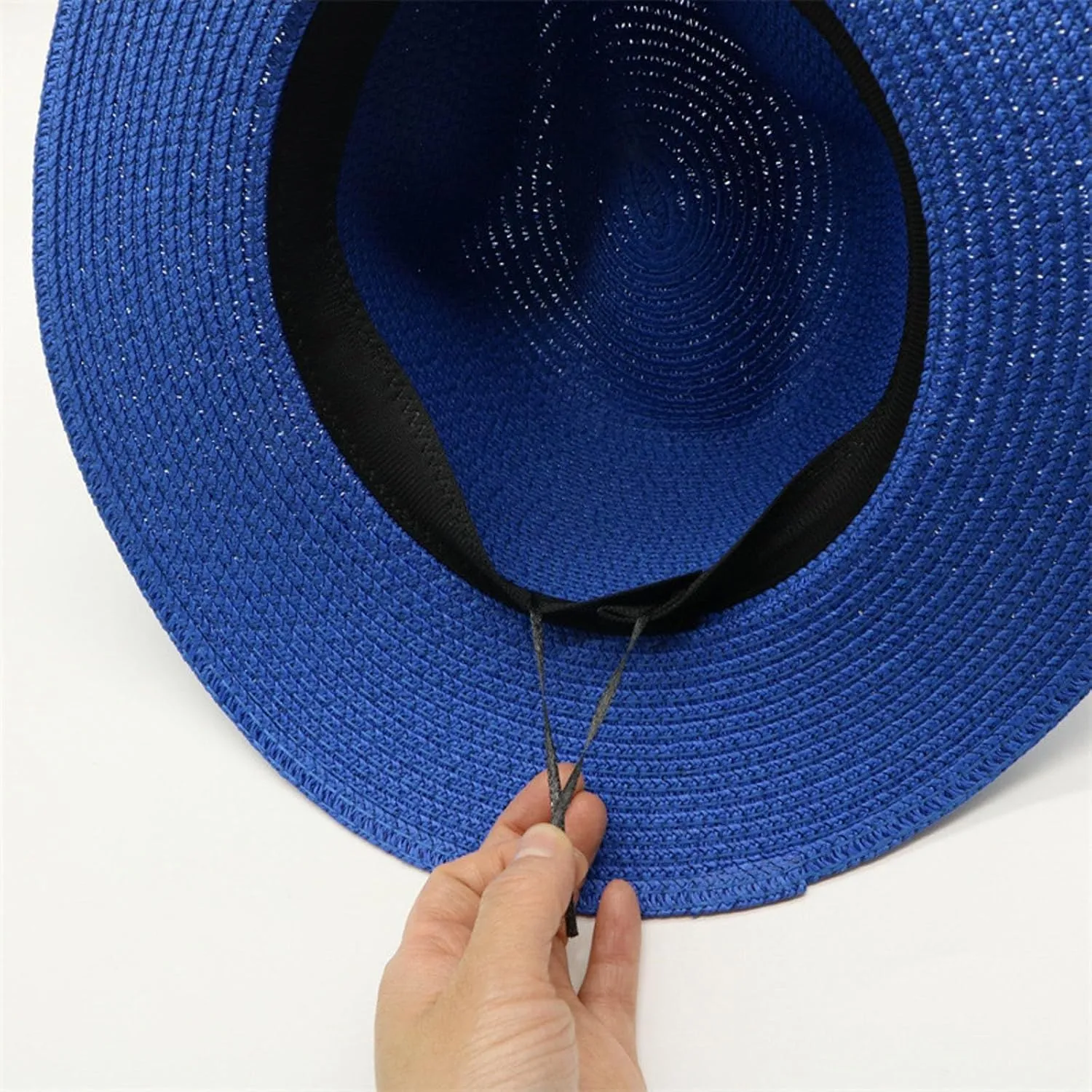 Womens Sun Straw Hat Wide Brim Summer Hat Foldable Packable Floppy Beach Hats for Women
