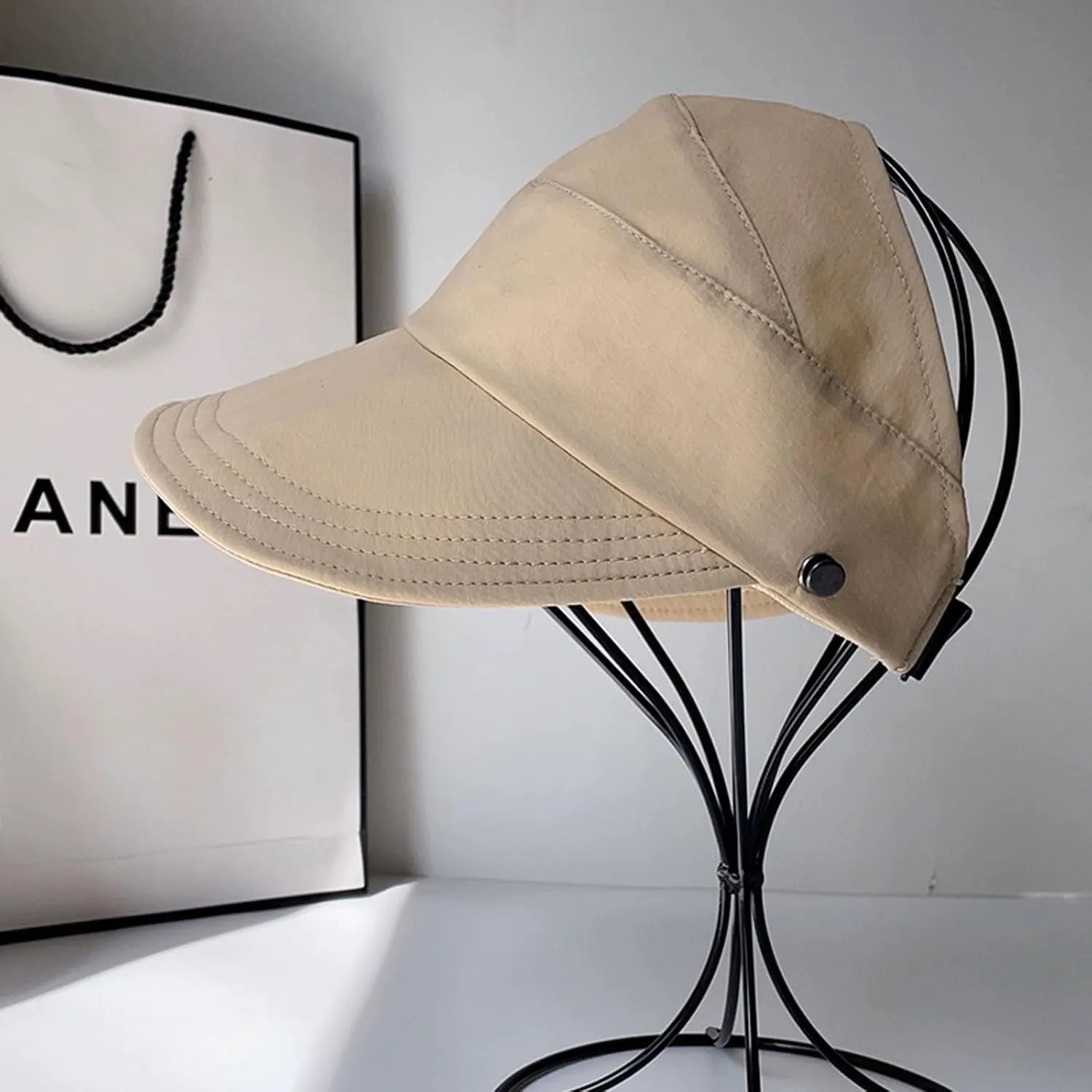 Wrap-Around Hollow-top UV Sun Hat - Outdoor Uv Protection Hollow Top Sun Hat - Outdoor Wide Brim Hats for Women
